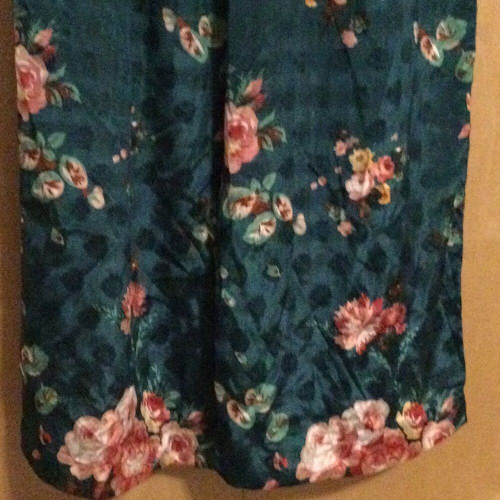 Jeanette floral-print jacquard wide-leg pants - Picture 4 of 13